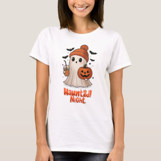 Schoon En Gemütelijk Halloween T-Shirt Met Geest