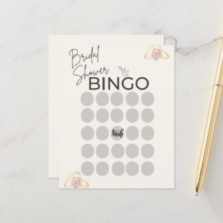 Schoon Esthetisch Vrijgezellenfeest Bingo Kaart sp