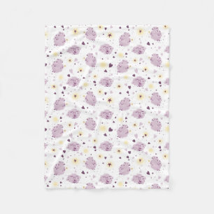 Schoon gestileerde schaap baby fleece deken
