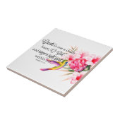 Schoon hart tegeltje (Zijkant)