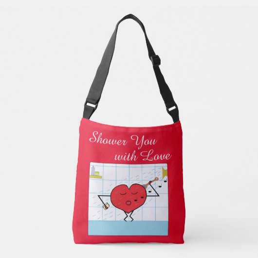 Schoon je met liefde crossbody tas (Voorkant)