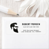 Schoon Kapper Retouradreslabel Etiket (Insitu)