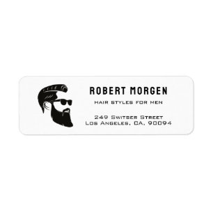 Schoon Kapper Retouradreslabel Etiket