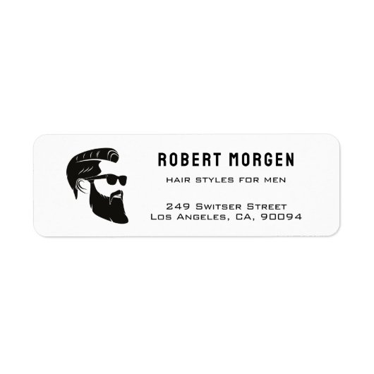 Schoon Kapper Retouradreslabel Etiket (Voorkant)
