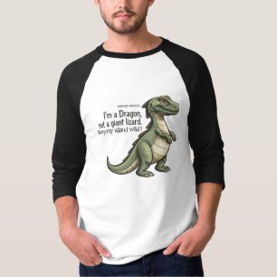 Schoon Komodo-draak Niet Een Reuzenhagedis Grappig T-shirt