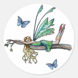 Schoon Lieve Feeënstickers Ronde Sticker