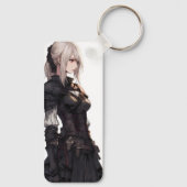 Schoon Meisje Fantasy Anime Sleutelhanger (Achterkant)