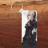 Schoon Meisje Fantasy Anime Sleutelhanger (Voorkant)