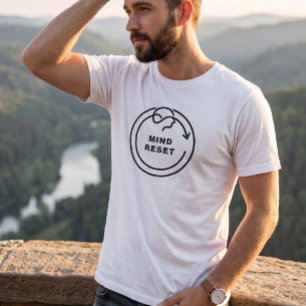 Schoon Minimalistische Mindfulness & Wellness T-sh T-shirt
