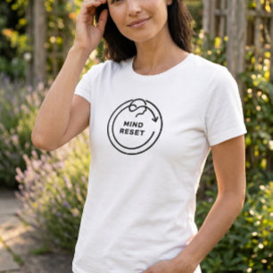 Schoon Minimalistische Mindfulness & Wellness T-sh T-shirt