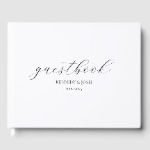 Schoon & modern bruiloft gastenboek