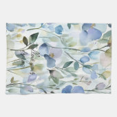 Schoon Paars Bloemen Bruiloft Borrel Theedoek (Horizontaal)