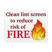 Schoon pluisscherm magneet (Horizontaal)