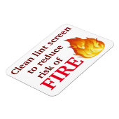 Schoon pluisscherm magneet (Linkerzijde)