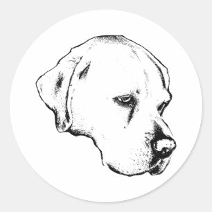 Schoon profielmerk ronde sticker