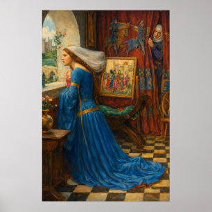Schoon Rosamund door John William Waterhouse Poster