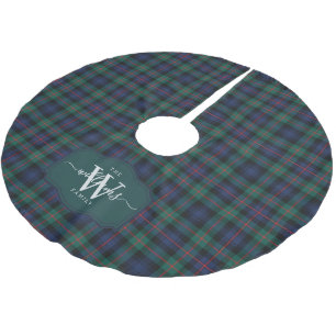 Schoon Schotse Clan Murray van Atholl Tartan Monog Kerstboom Rok