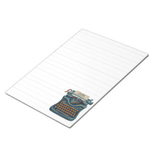 Schoon Schrijfblok Papier Impressionistische Schri Notitieblok