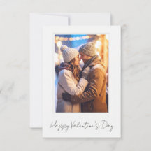Schoon & Simpel Gelukkig Valentijnsdag Plat Kaartj