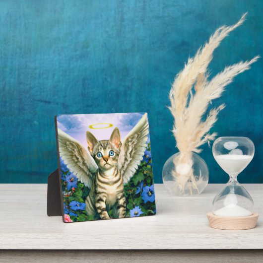 Schoon Tabbies Katje Engelenvleugels Halo Fotoplaat (Insitu)