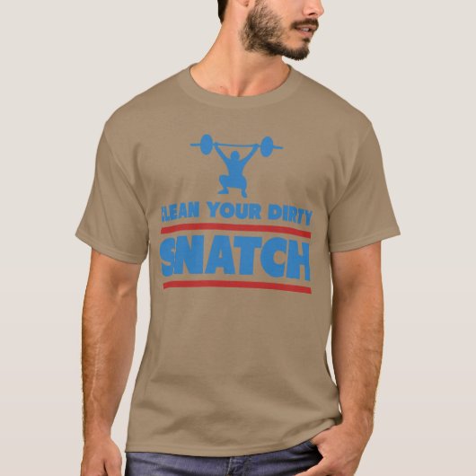 SCHOON UW DIRTY SNATCH T-SHIRT (Voorkant)