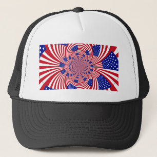 Schoon Verrassend Verenigde Staten Vlag Kaleidosco Trucker Pet