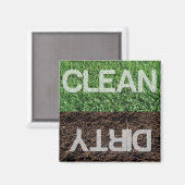 Schoon/Vuile Vaatwasser Magneet (Voorkant / Achterkant)