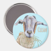 Schoon wasmagneet voor geit - magneet (Voorkant / Achterkant)