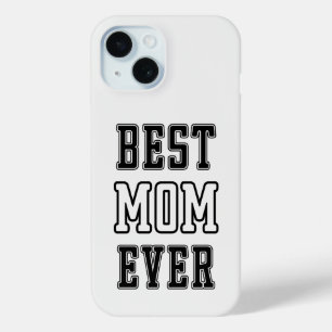 Schoon zwart-wit modern telefoonhoesje beste moe