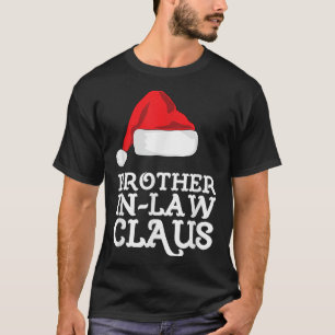 Schoonbroer Claus Kerstman Kerstpyjama Familie T-shirt