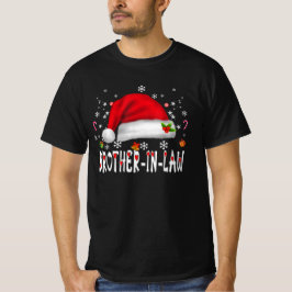 Schoonbroer Kerstman familie bijpassende pyjama's T-shirt