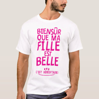 schoondochter: 4 hereditors uitzicht op de mens t-shirt