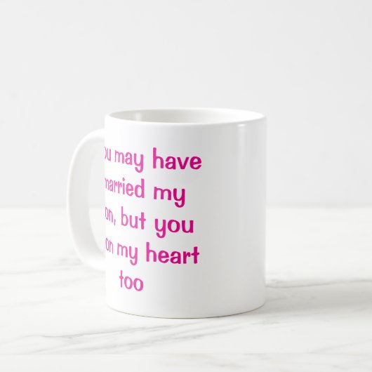 Schoondochter Gift Coffee Mok (Voorkant links)