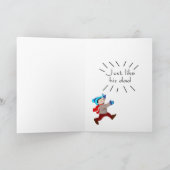 schoondochter Kerstmis Kaart (Binnen)