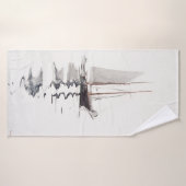 Schooner à deux mâts avec Dory par Winslow Homer (Serviette de bain)