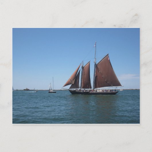 Schooner Briefkaart (Voorkant)