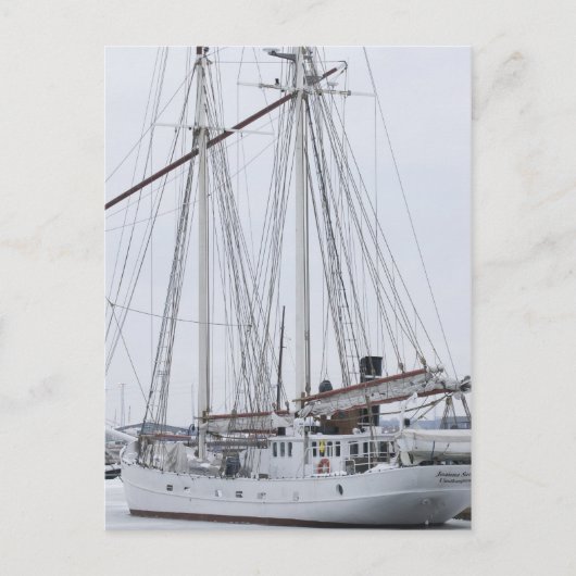 Schooner Briefkaart (Voorkant)