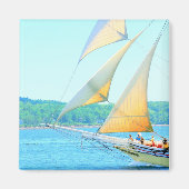 Schooner jibs magneet (Voorkant)