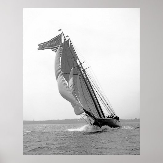 Schooner Ruth E Pember Poster (Voorkant)