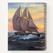 Schooner Spiral Notitieboek (Achterkant)