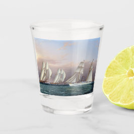 Schooners Dreadnought en Columbia 1870 Shot Glas