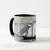 Schooners Sloop Sailing Winslow Homer Mok (Voorkant links)