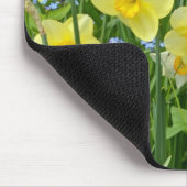 Schoongele daffodiltuin muismat (Hoek)