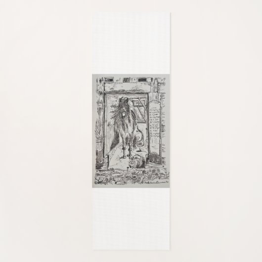 Schoonheden en het Beest - Yoga Mat (Voorkant)