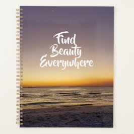 Schoonheid bij de Beach Sunset Planner