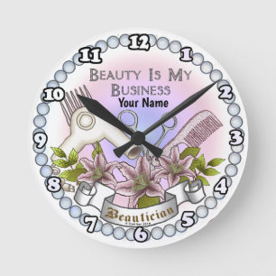 Schoonheid Business Schoonheidsspecialiste Ronde Klok
