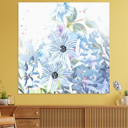 Schoonheid Canvas Afdruk (Insitu (Woonkamer))