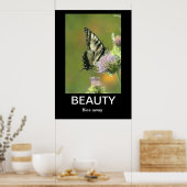 Schoonheid Demotivationeel Poster (Keuken)