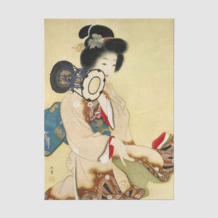 Schoonheid door Uemura Shoen Tissuepapier