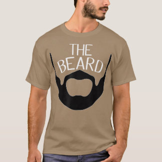 Schoonheid en baard, overeenkomende paren t-shirt